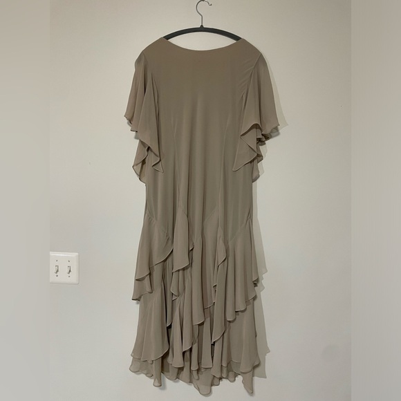Tan Ruffled Fairy Dress - Picture 2 of 2